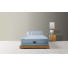 Надувная кровать двухспальная со спинкой Intex, 152х236х46см с встроенным насосам (64450)